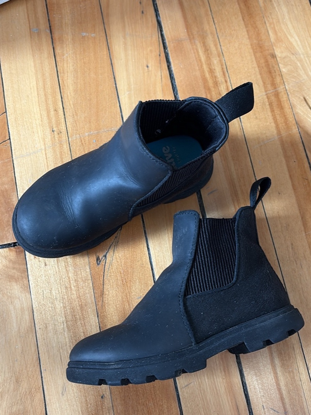 Kensington Kids Chelsea Boot - Jiffy Black by Native Shoes, Size 11